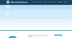 Desktop Screenshot of doctoraadriana.com