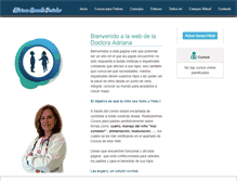Tablet Screenshot of doctoraadriana.com